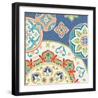 Colorful Journey III Blue-Pela Studio-Framed Art Print