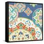 Colorful Journey III Blue-Pela Studio-Framed Stretched Canvas