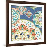 Colorful Journey III Blue-Pela Studio-Framed Art Print