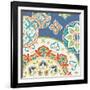 Colorful Journey III Blue-Pela Studio-Framed Art Print