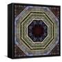 Colorful kaleidoscope.-Anna Miller-Framed Stretched Canvas