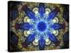 Colorful kaleidoscope.-Anna Miller-Stretched Canvas