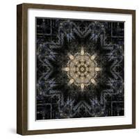 Colorful kaleidoscope.-Anna Miller-Framed Photographic Print