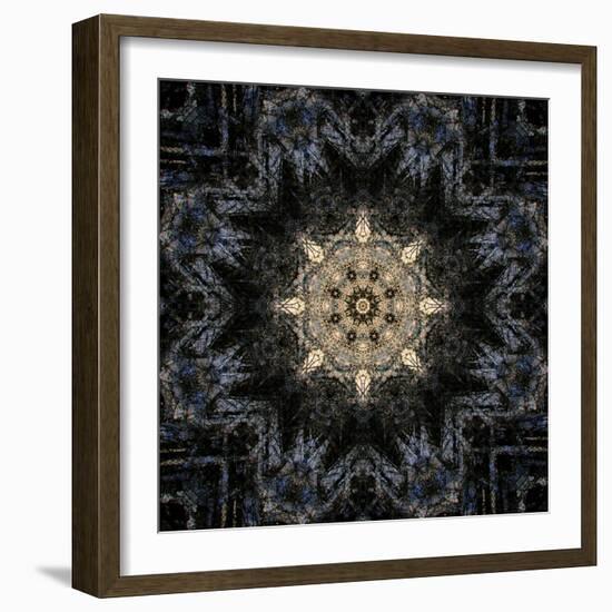 Colorful kaleidoscope.-Anna Miller-Framed Photographic Print