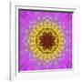 Colorful kaleidoscope.-Anna Miller-Framed Photographic Print