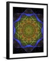 Colorful kaleidoscope.-Anna Miller-Framed Photographic Print