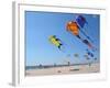 Colorful Kites Dot the Sky-null-Framed Photographic Print