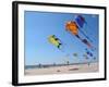 Colorful Kites Dot the Sky-null-Framed Photographic Print