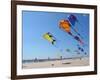 Colorful Kites Dot the Sky-null-Framed Photographic Print