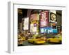 Colorful Lights and Traffic, Times Square, New York City, New York, USA-Alan Klehr-Framed Photographic Print