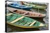 Colorful Local Wooden Fishing Boats, Alter Do Chao, Amazon, Brazil-Cindy Miller Hopkins-Stretched Canvas