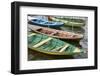 Colorful Local Wooden Fishing Boats, Alter Do Chao, Amazon, Brazil-Cindy Miller Hopkins-Framed Photographic Print