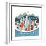 Colorful Los Angeles-Michael Mullan-Framed Art Print