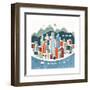 Colorful Los Angeles-Michael Mullan-Framed Art Print