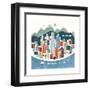 Colorful Los Angeles-Michael Mullan-Framed Art Print