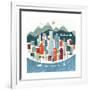 Colorful Los Angeles-Michael Mullan-Framed Art Print