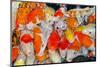 Colorful Many Koi Carps Fish-Yongkiet-Mounted Photographic Print