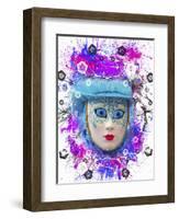Colorful Mask-Ata Alishahi-Framed Giclee Print