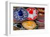 Colorful Mexican Sombreros-null-Framed Art Print