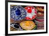 Colorful Mexican Sombreros-null-Framed Art Print