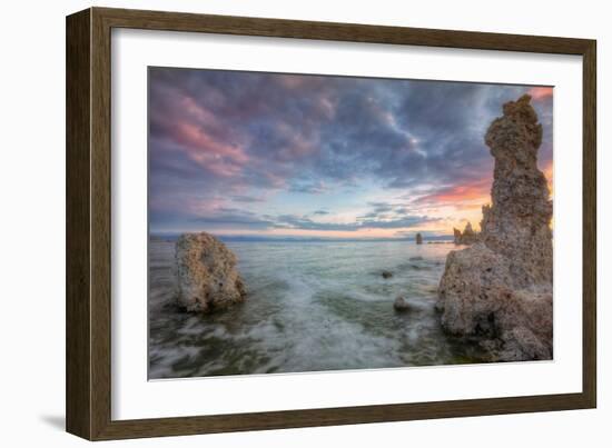 Colorful Mono Lake Sunrise, Sierra Nevada-Vincent James-Framed Photographic Print