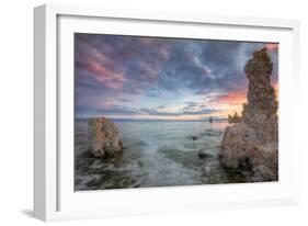 Colorful Mono Lake Sunrise, Sierra Nevada-Vincent James-Framed Photographic Print