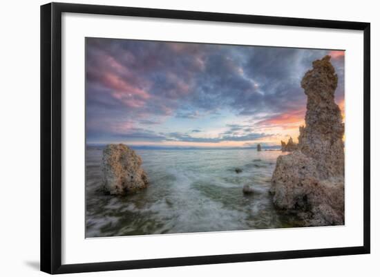 Colorful Mono Lake Sunrise, Sierra Nevada-Vincent James-Framed Photographic Print