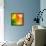 Colorful Mosaic Background Made Of Triangle Shapes-OlgaYakovenko-Framed Stretched Canvas displayed on a wall