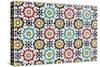 Colorful Mosaic Decoration-p.lange-Stretched Canvas