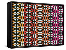 Colorful Native Coco-Belen Mena-Framed Stretched Canvas