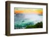 Colorful Niagara Falls Sunset-null-Framed Art Print