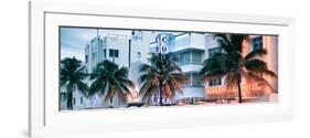 Colorful Ocean Drive - South Beach - Miami Beach Art Deco Distric - Florida-Philippe Hugonnard-Framed Photographic Print