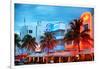 Colorful Ocean Drive - South Beach - Miami Beach Art Deco Distric - Florida-Philippe Hugonnard-Framed Premium Photographic Print