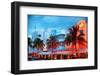 Colorful Ocean Drive - South Beach - Miami Beach Art Deco Distric - Florida-Philippe Hugonnard-Framed Photographic Print