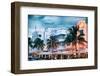 Colorful Ocean Drive - South Beach - Miami Beach Art Deco Distric - Florida-Philippe Hugonnard-Framed Photographic Print