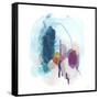 Colorful Orbit I-null-Framed Stretched Canvas