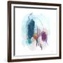 Colorful Orbit I-null-Framed Art Print