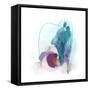 Colorful Orbit II-null-Framed Stretched Canvas