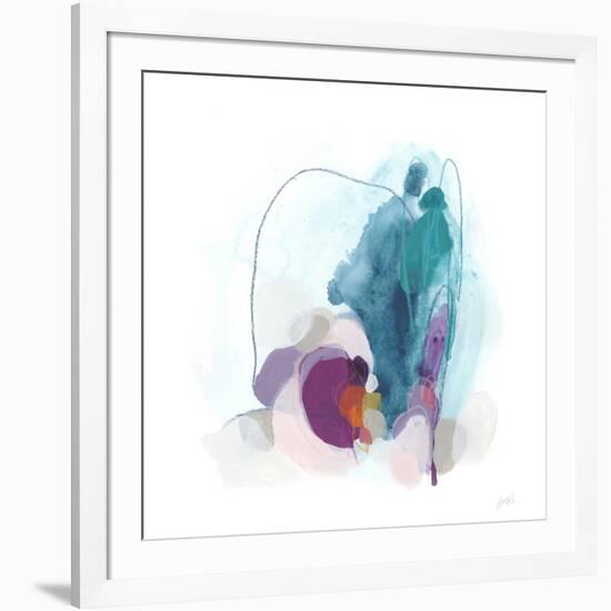 Colorful Orbit II-null-Framed Art Print