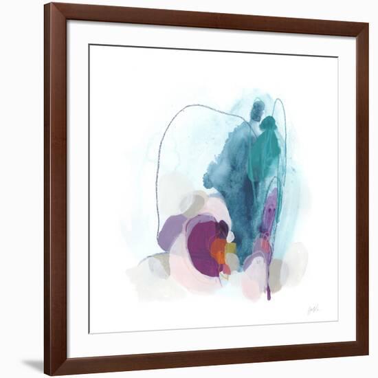 Colorful Orbit II-null-Framed Art Print