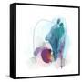 Colorful Orbit II-null-Framed Stretched Canvas