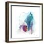 Colorful Orbit II-null-Framed Art Print