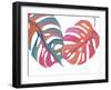 Colorful Palm Leaves III-Gina Ritter-Framed Photographic Print