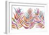 Colorful Palm Leaves IV-Gina Ritter-Framed Art Print