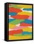 Colorful Paper Collage #2-Alisa Galitsyna-Framed Stretched Canvas