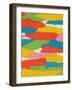 Colorful Paper Collage #2-Alisa Galitsyna-Framed Giclee Print