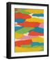 Colorful Paper Collage #2-Alisa Galitsyna-Framed Giclee Print