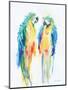Colorful Parrots I-Aimee Del Valle-Mounted Art Print