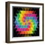 Colorful Pattern-Maksim Krasnov-Framed Art Print