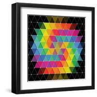 Colorful Pattern-Maksim Krasnov-Framed Art Print